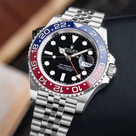 rolex gmt master ii ceramica pepsi|rolex pepsi 2022 price.